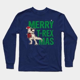 Merry Trexmas Long Sleeve T-Shirt